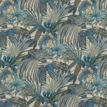 Padang Palm Azure Fabric by the Metre